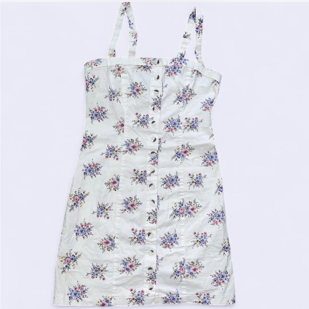 Floral Button Up Dress
